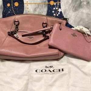 Coach New York Purse & Wallet with Bag